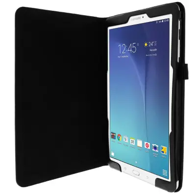 Zaštitna futrola crna za Samsung Galaxy Tab E 9.6 - funkcija video stalka
