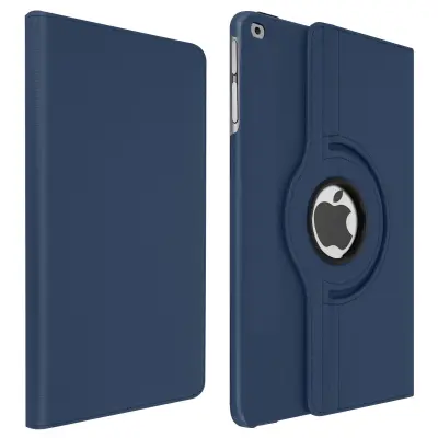 Torbica s funkcijom rotirajućeg stalka 360° tamnoplava iPad 5 / 6 / Air