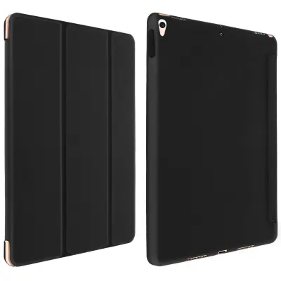 Futrola iPad Air 3 2019 i iPad Pro 10.5 preklop video stalak Trifold crna