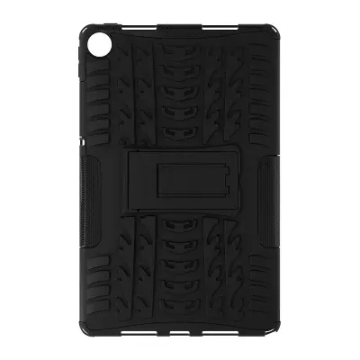 Maska Realme Pad 10.4 dvo-materijalna antišok sa stalkom crna