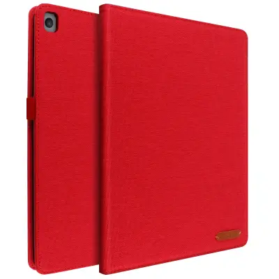 Futrola iPad 9 2021 iPad 8 2020 iPad 7 2019 držač kartica stalak crvena