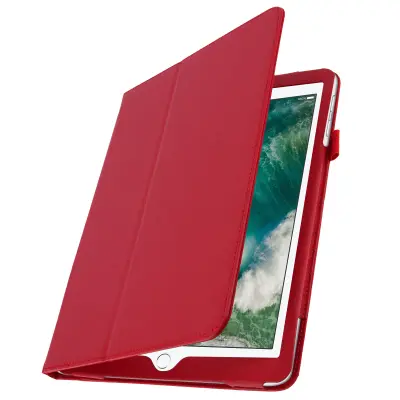 Zaštitna preklopna futrola Apple iPad 5 / 6 / Air - crvena - funkcija stalka