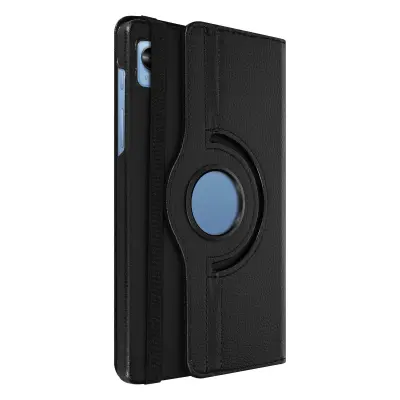 Realme Pad Mini preklopna torbica s rotirajućim postoljem 360° portretni pejzaž crna