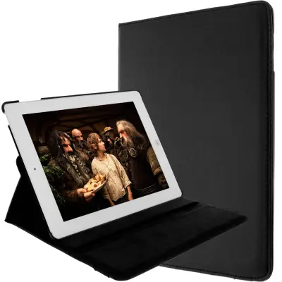 Futrola crna za Apple iPad 2, 3 i 4 - funkcija video stalka