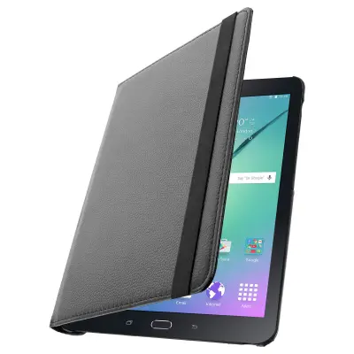 Samsung Galaxy Tab S2 9.7 podesiva torbica s rotirajućim stalkom 360° - crna