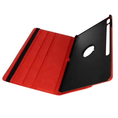 Samsung Galaxy Tab S7 FE preklopna torbica s rotirajućim stalkom 360°, crvena