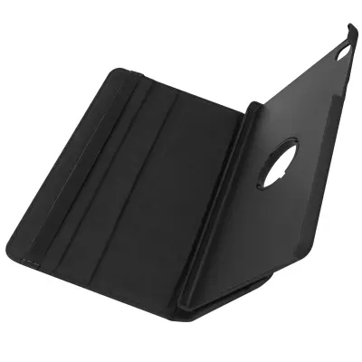 Samsung Tab A7 Lite preklopna torbica s rotirajućim stalkom 360° (portret/pejzaž), crna