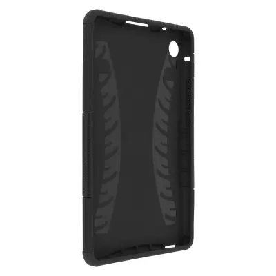 Maska Huawei MatePad T8 Dvo-materijalna sa stalkom Crna