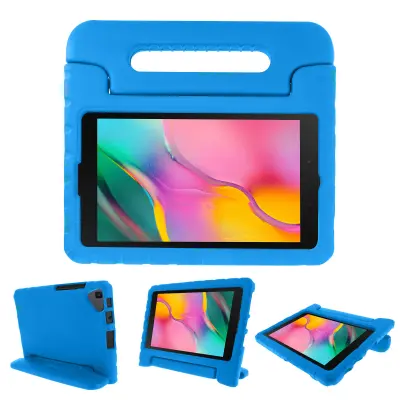 Maska Galaxy Tab A 8.0 2019 Antišok Dječja s ručkom-stalkom Plava