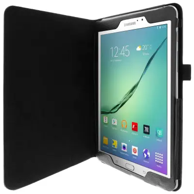 Zaštitna torbica crna za Samsung Galaxy Tab S2 9.7 - funkcija stalka