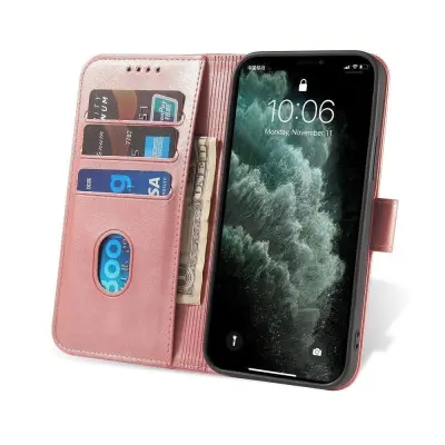 Magnetna maska sa postoljem za Samsung Galaxy A73 pink
