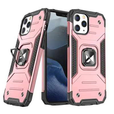 Maska robusna Ring Armor za iPhone 13 Pro Max roza