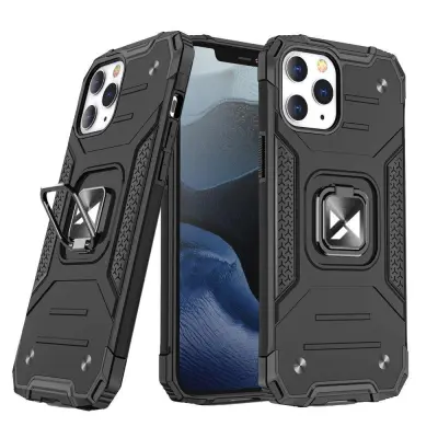 Maska robusna Ring Armor za iPhone 13 Pro Max crna