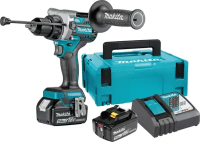 MAKITA udarni odvijač UD.18V 130/65Nm 2x5.0Ah DHP486RTJ