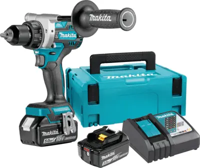 MAKITA IMPACT DRIVER 18V 130/65Nm 2x5.0Ah DDF486RTJ.