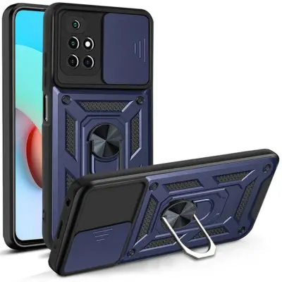 Maska Slide Ring za Xiaomi Redmi Note 11 PRO plava