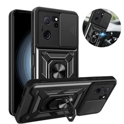 Maska Slide Ring za Samsung Galaxy A13 5G crna