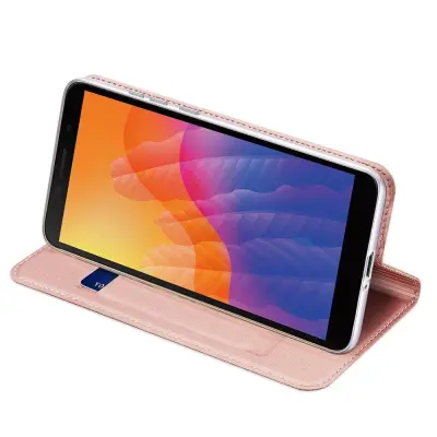 Maska Skin Pro Bookcase za Huawei Y5p pink