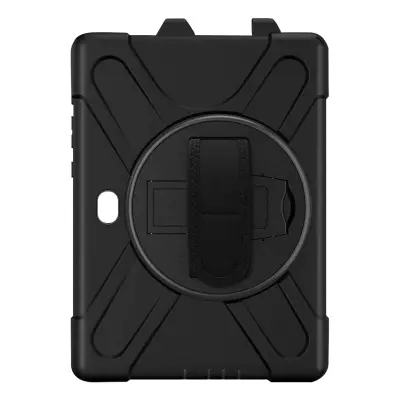 Maska za Galaxy Tab Active 5 Pro / 4 Pro i Pro 10.1 hibridna ručka stalak crna