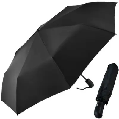 Sklopivi automatski kišobran 108cm crni