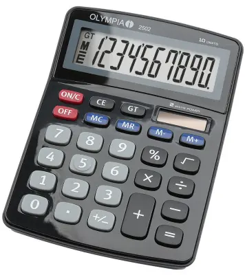 Olympia 10-znamenkasti kalkulator 2502 105x144x27 mm