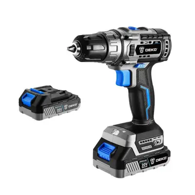 20V akumulatorski odvijač bez četkica 2x 1,5Ah Li-ion LED