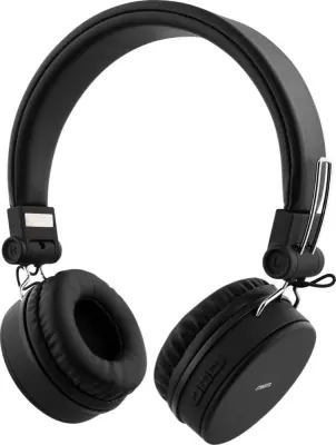 BT200 Sklopive BT slušalice na uho, 3,5 mm, crne boje Crna