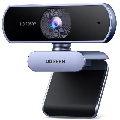 Ugreen Full-HD web-kamera s dvostrukim mikrofonom, 1080P 30Fps