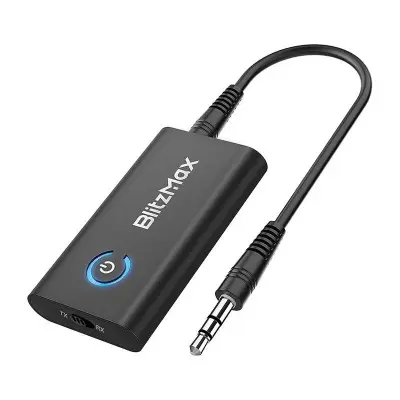 BlitzMax BT05 Bluetooth 5.2 predajnik/prijemnik, aptX