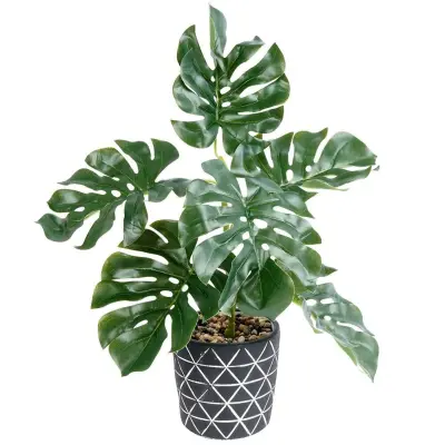 Umjetna biljka monstera u saksiji od 38 cm