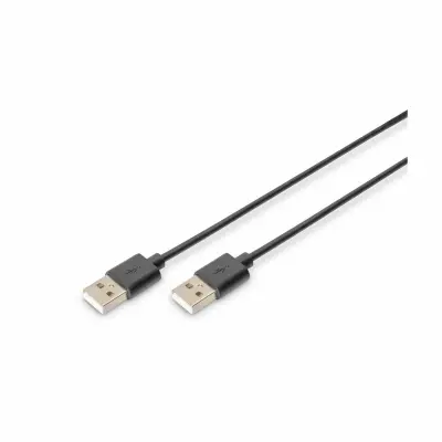 Digitus USB A-A kabel 1m crni
