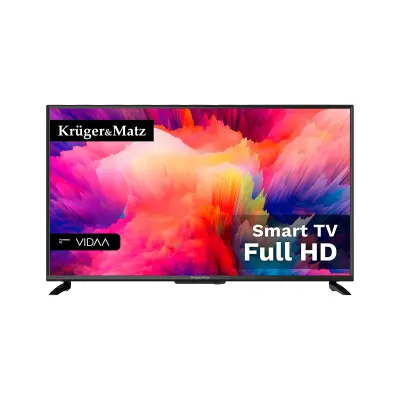TV SMART KRÜGER&MATZ 101,6 cm (40") D-LED full HD WIFI DVB-T2 HEVC