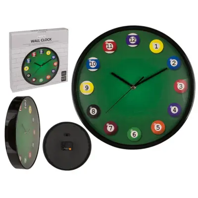 Analogni zidni sat bilijar 30cm