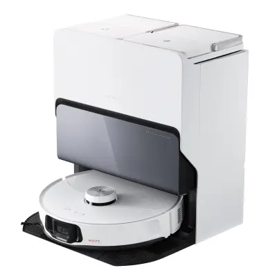 Roborock S8 MaxV Ultra s 8-u-1 RockDock samostalnom stanicom za čišćenje, bijela