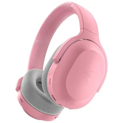 Razer Barracuda gaming bežične slušalice, roze
