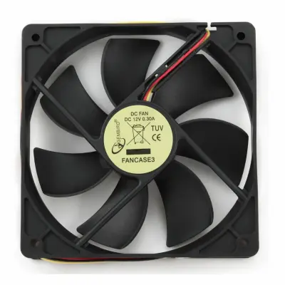 Gembird ventilator 12x12x2,5 cm 12 V 3P FANCASE3
