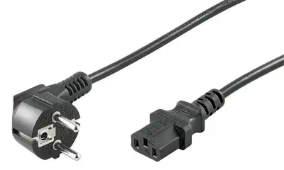 MicroConnect Schuko C13 kabel za napajanje, 1,8 m, crni