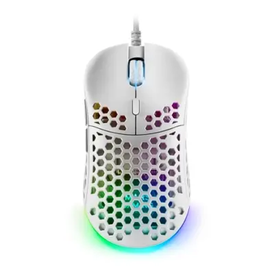 MARS GAMING MM55W RGB gaming miš, bijeli