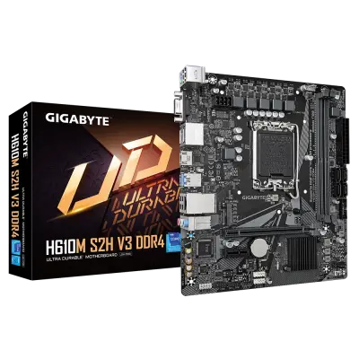 Gigabyte H610M S2H V3, DDR4, s1700