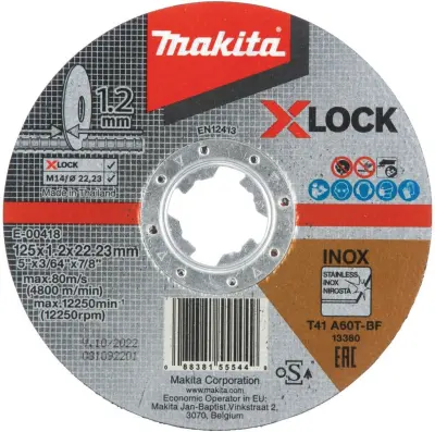 Makita rezni disk 125x1,2 mm INOX E-00418