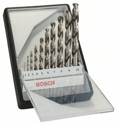 Set svrdala za metal Bosch Professional HSS-G 135° 10-dijelni