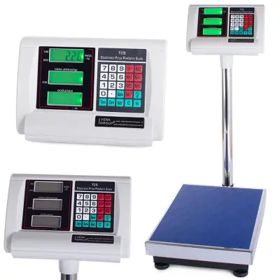 Digitalna elektronička vaga od 1 do 100 kg - LCD s pozadinskim osvjetljenjem