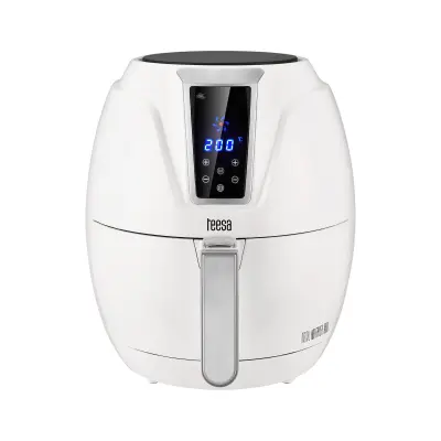 1300 W LCD dodirna friteza bez masnoće Friteza 3200 ml bijela