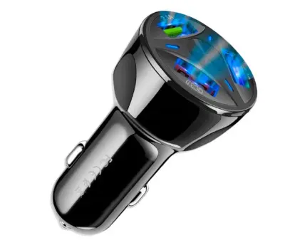 3x USB 3.0 brzi auto punjač 12 i 24 V sa LED 3A