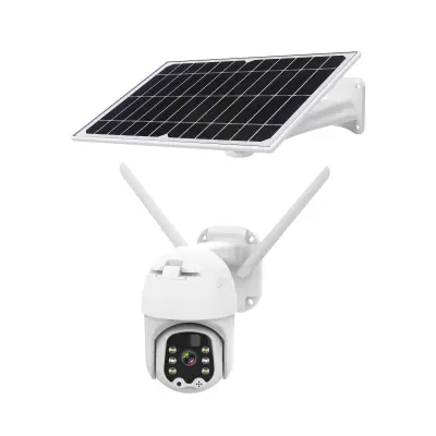 WIFI baterija. bežična rotirajuća solarna 2MP full HD kamera za video nadzor