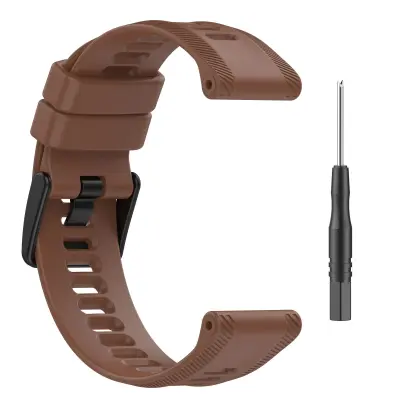 Remen Silikonski Garmin Za Forerunner 265 \/ 965 Smeđa