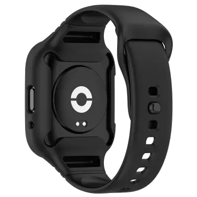 Silikonski oklopni remen za sat kompatibilan s Redmi Watch 3 Crna