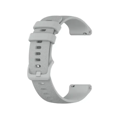 Remen za sat silikonski Garmin Venu 2S, Garmin Vivomove 3S Siva