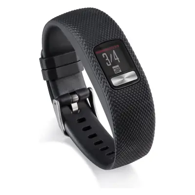 Kompatibilna narukvica za Garmin Vivofit 4 Crna (L) Crna