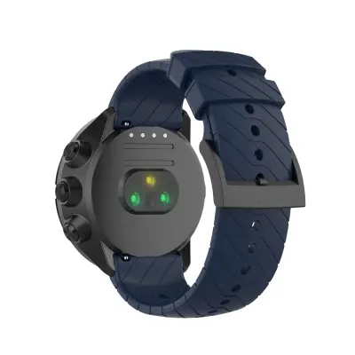 Silikonska Twill proširena narukvica za sat za Garmin Forerunner 22 mm Plava